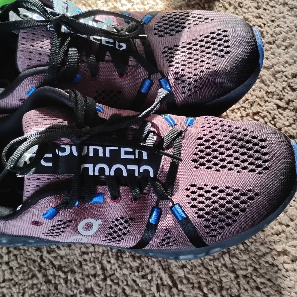 On Running Lightweight Purple Mesh Running Shoes